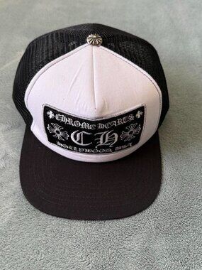 Men's Black Hat Chrome Hearts